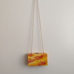 Marbled Acrylic Purse